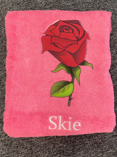 Rose towel/ towel set