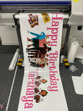 Elmo birthday vinyl banner