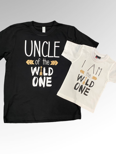 Uncle of the wild one / I am the wild one Matching sets