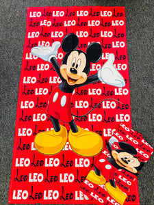 Beach towels custom