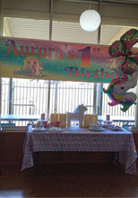 birthday vinyl banner