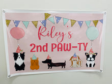 birthday vinyl banner