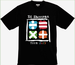 Ed Sheeran Tour Tshirt