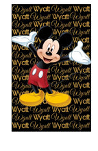 Mickey Custom  Blanket